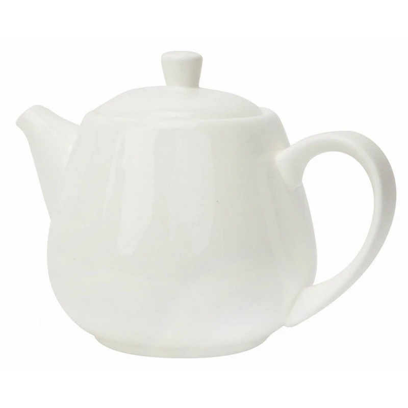 Чайник заварочный Wilmax белый, фарфоровый (1000мл)