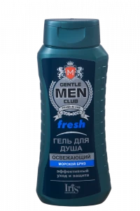 Iris Gentlemen club Гель для душа "FRESH освежающий" 400мл/12шт