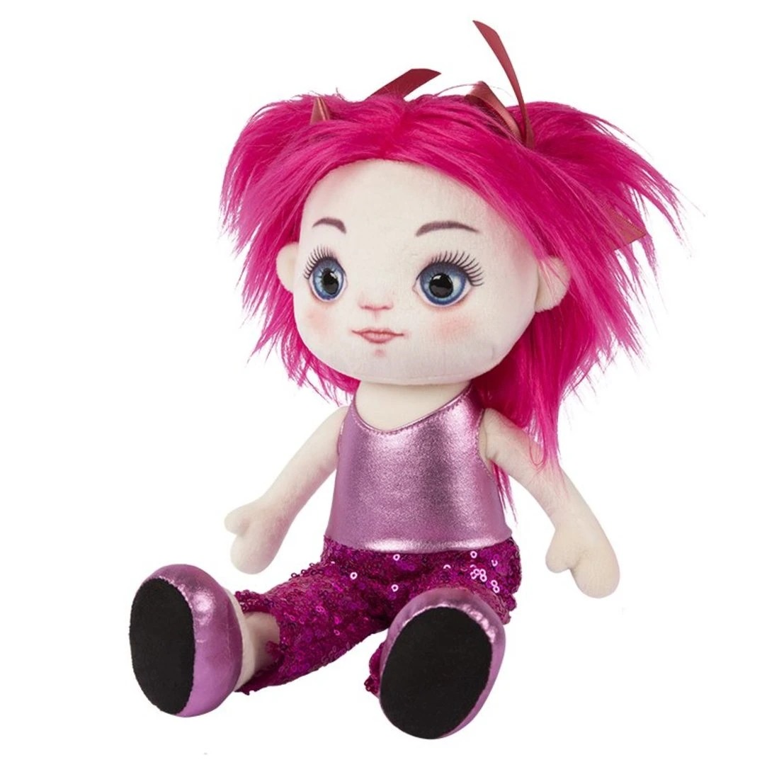 Мягкая Игрушка Maxitoys Dolls, Кукла Вероника в Штанишках, 35 см.