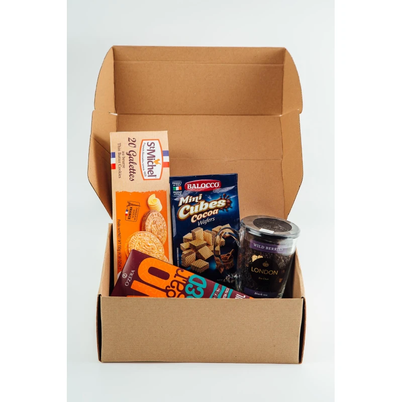 Набор подарочный продуктовый Азбука Праздника Сладкие снежинки