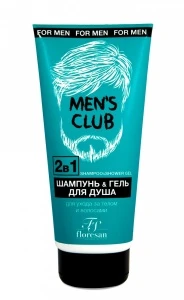 Floresan For Men Гель-Шампунь 2в1, 200мл, арт.Ф-573