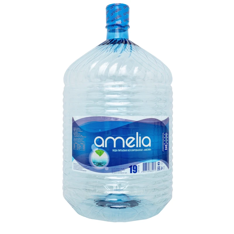 Вода питьевая Амелия 18.9л (одноразовая бутыль)