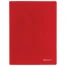 Папка на 2 кольцах BRAUBERG "Office", 32 мм, красная, до 250 листов,