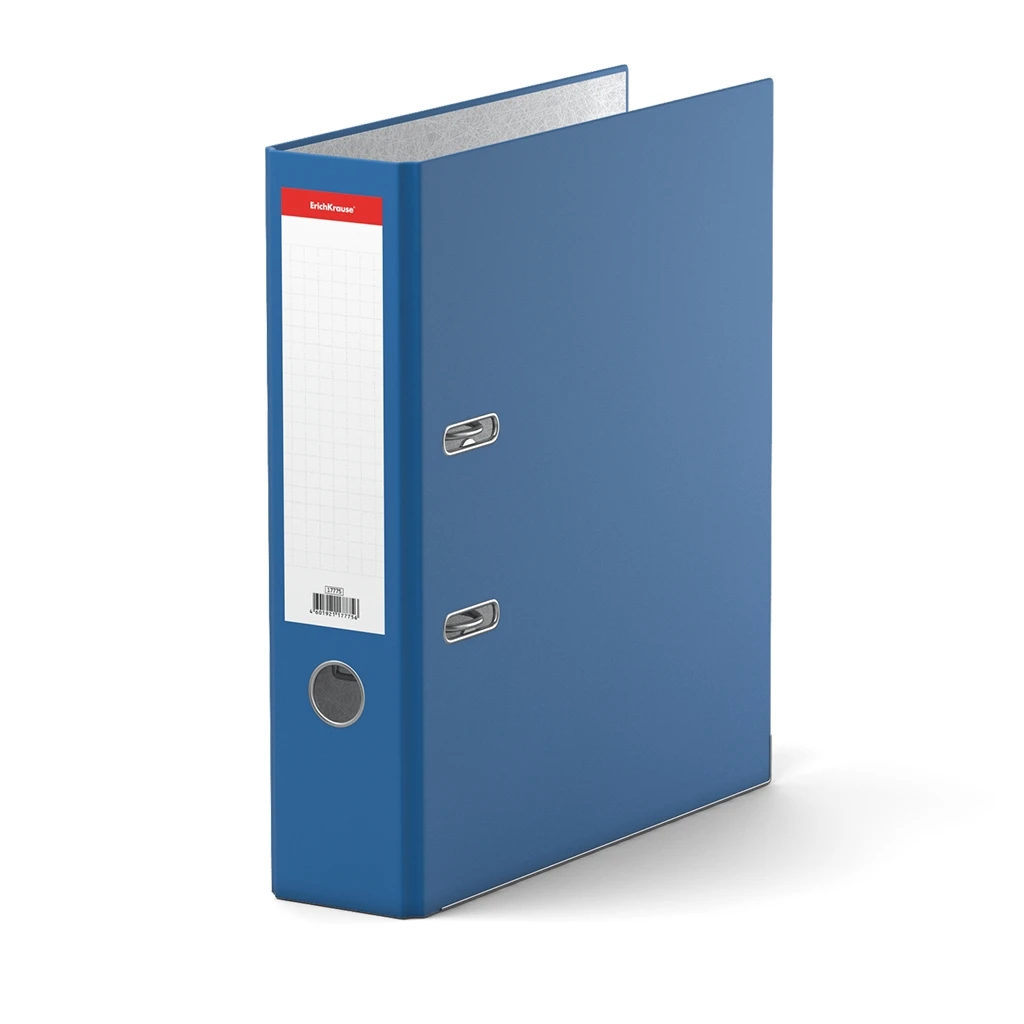 Папка–регистратор с арочным механизмом Erich Krause, Colors, А4, 70 мм, голубой