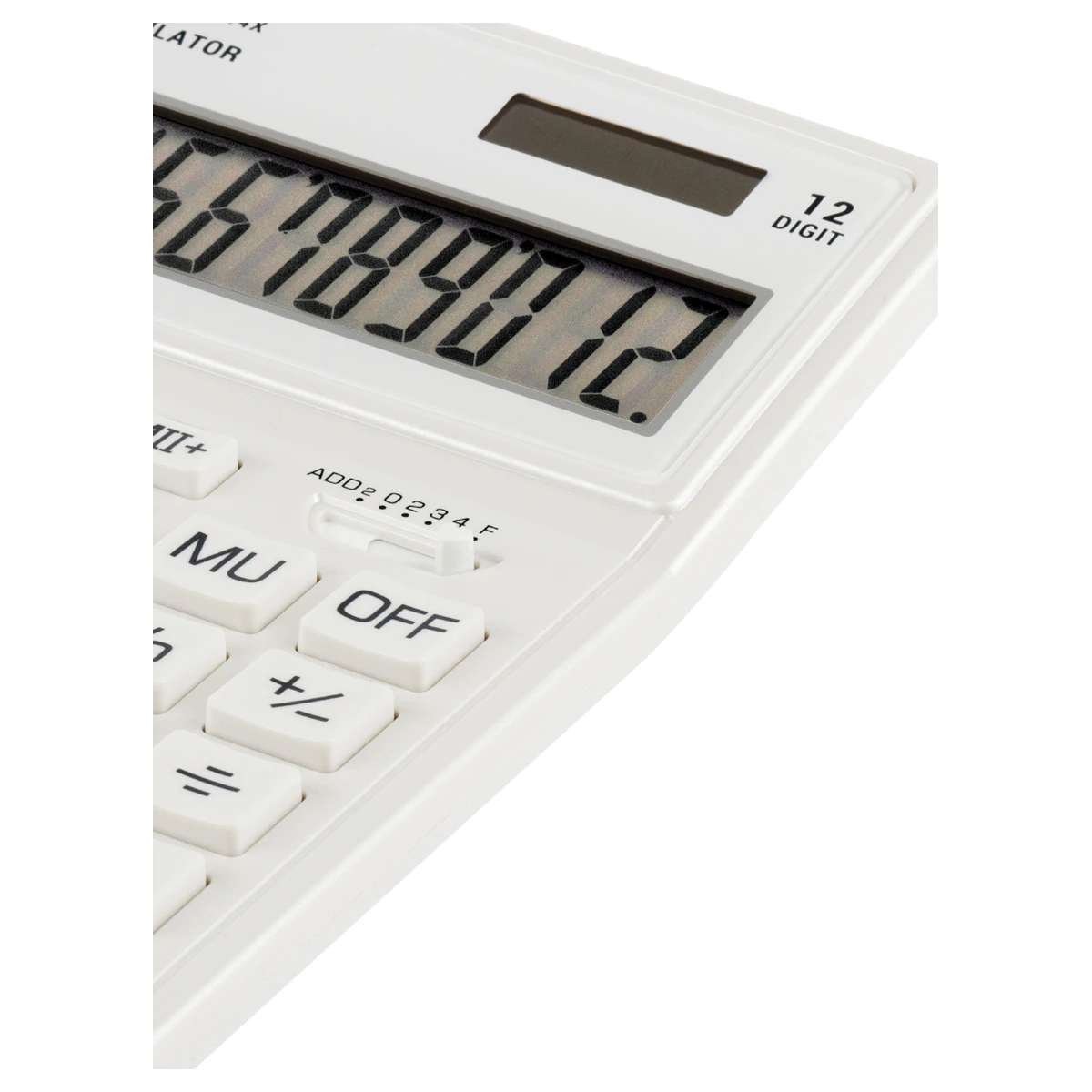 Калькулятор настольный Eleven SDC-444X-WH, 12 разрядов, двойное питание,