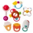 Набор погремушек «Сладости 2» с прорезывателем, 7 шт