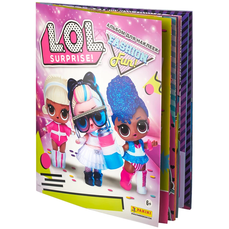 Альбом для наклеек Panini "LOL Surprise 3" Альбом для наклеек Panini "LOL Surprise 3"
