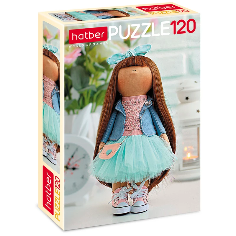 Пазл 120 эл. Hatber "Куколка" Пазл 120 эл. Hatber "Куколка"