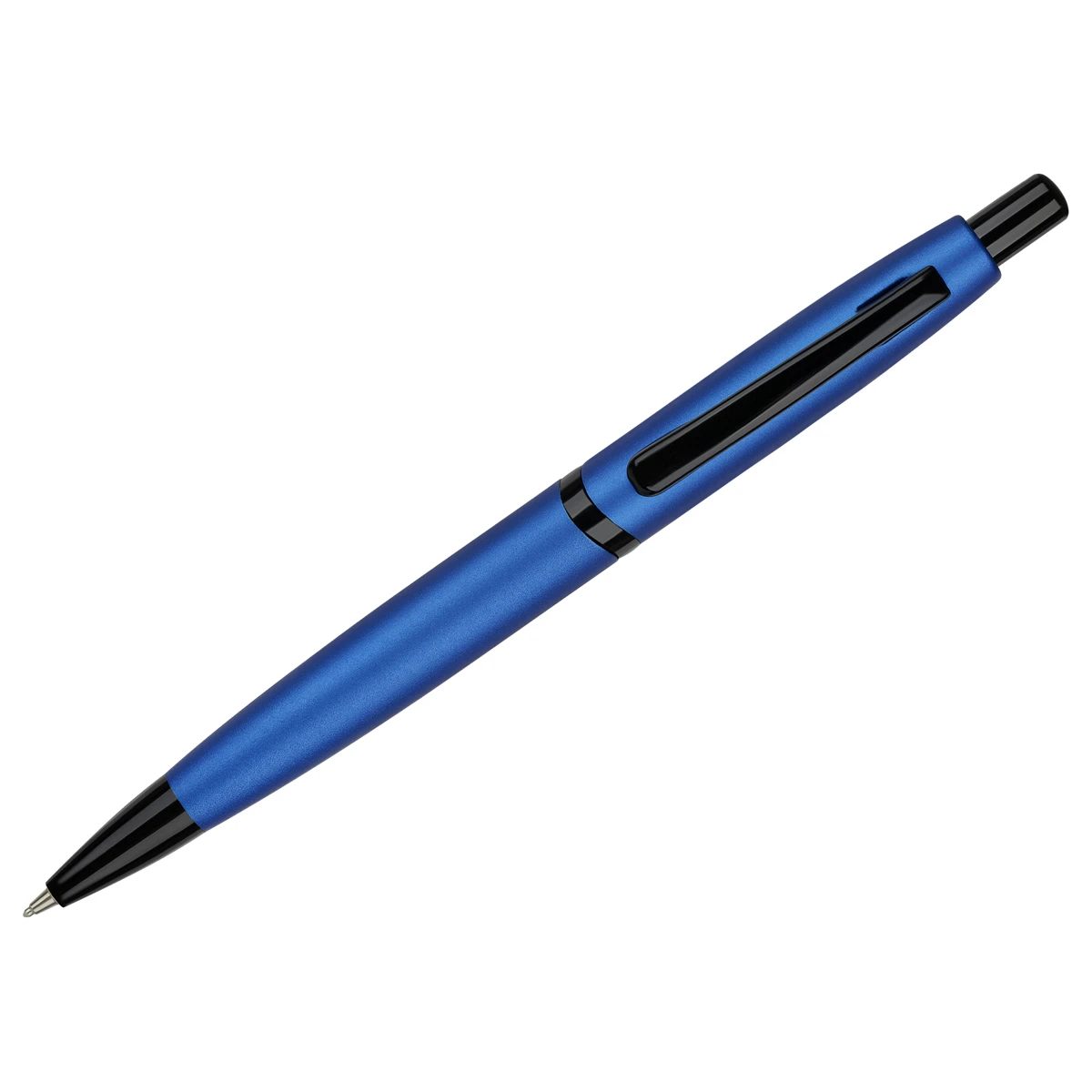 Ручка шариковая Luxor "Dunes" синяя, 0,7мм, корпус синий электрик,