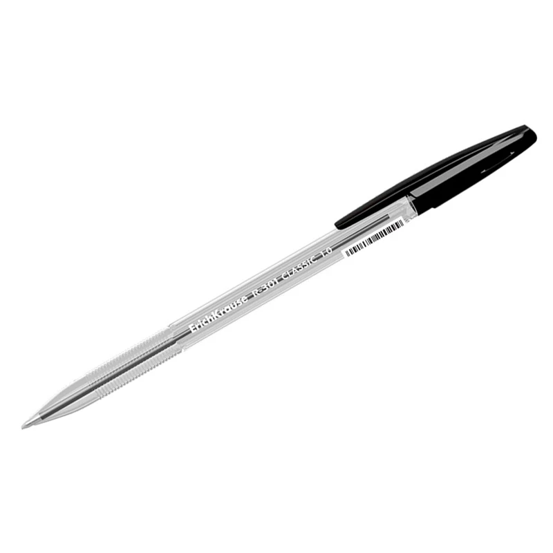 Ручка шариковая Erich Krause "R-301 Classic" черная, 1,0мм, штрихкод