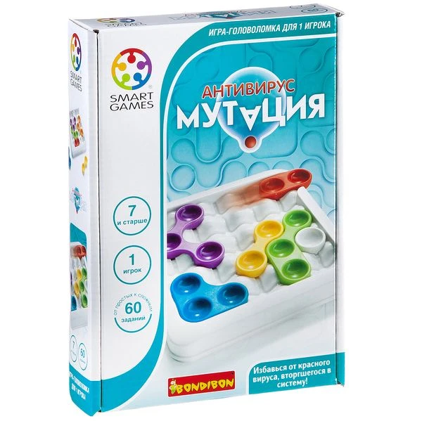 Логическая игра BONDIBON Антивирус. Мутация, арт. SG 435 RU.