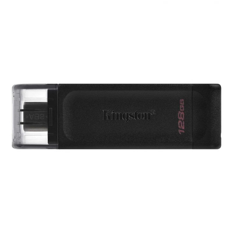 Флеш-память Kingston DataTraveler 70, USB-C 3.2 G1, чер, DT70/128GB