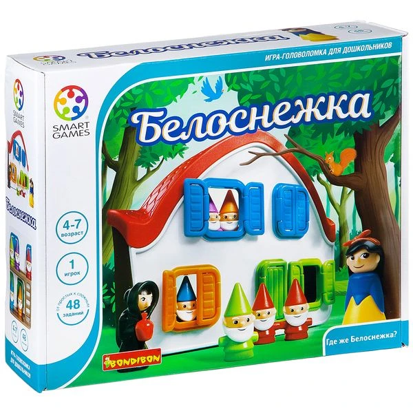 Логическая игра BONDIBON Белоснежка, арт. SG 024 RU.