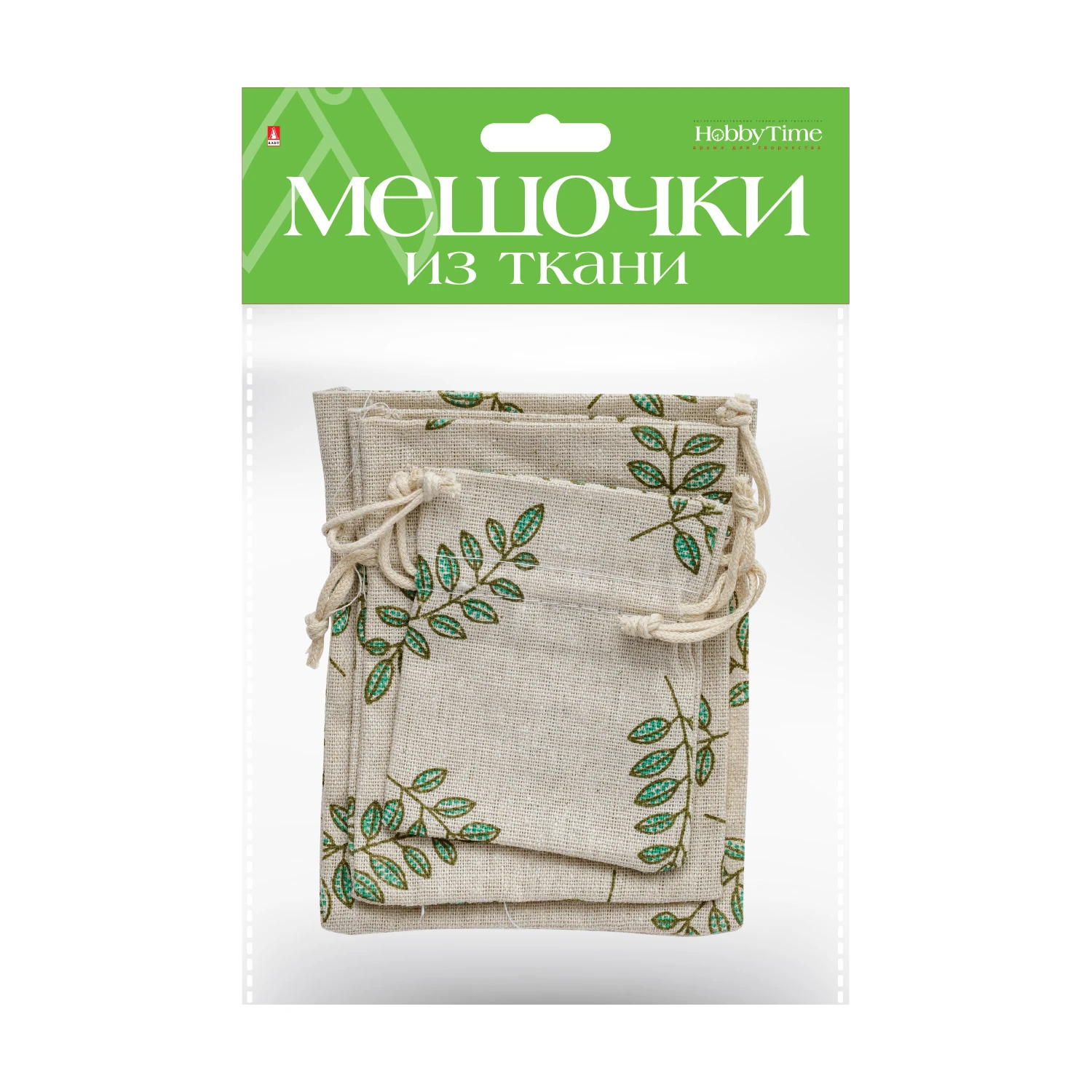 ПОДАРОЧНЫЕ МЕШОЧКИ ИЗ ТКАНИ, 3 ШТ, 3 Р-РА, ВИД 2