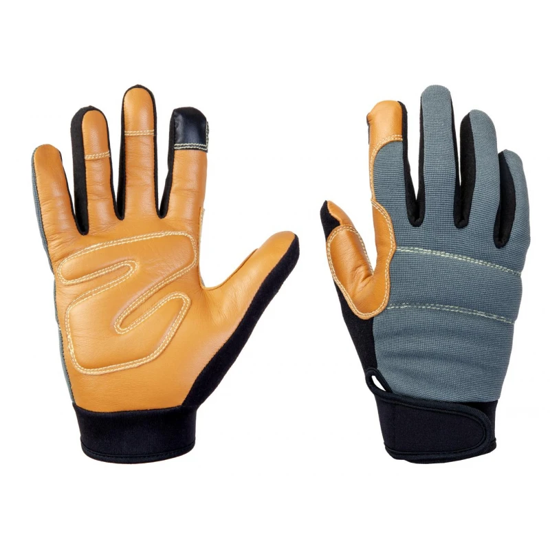 Перчатки защитные антивибрац кожаные Jeta Safety JAV06-9 р.L