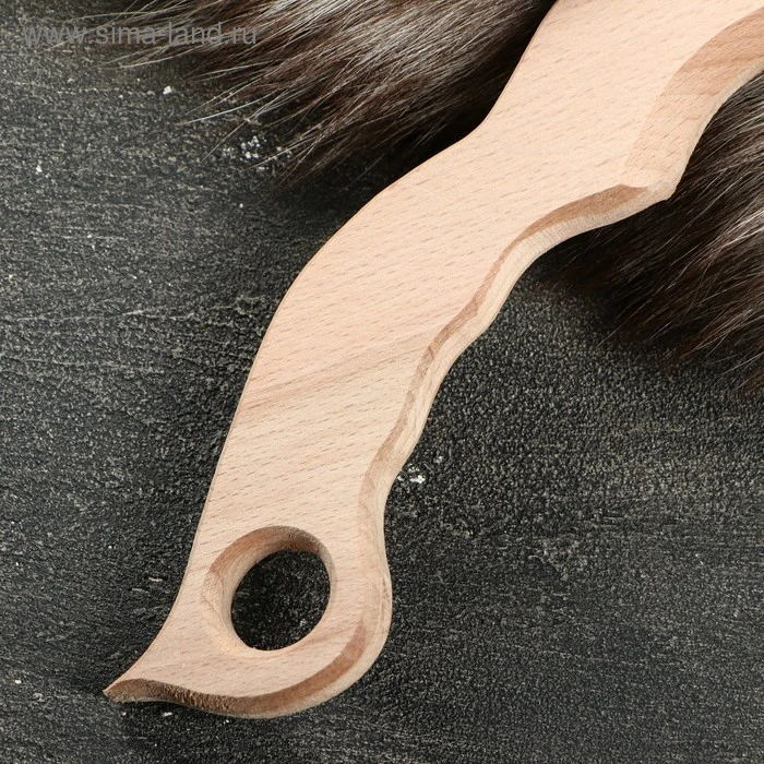 Сувенирное деревянное оружие "Керамбит", 22 см, массив бука Сувенирное деревянное оружие "Керамбит", 22 см, массив бука