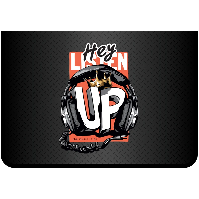 Папка для тетрадей 1 отделение А4 ArtSpace "Listen up", пластик, на