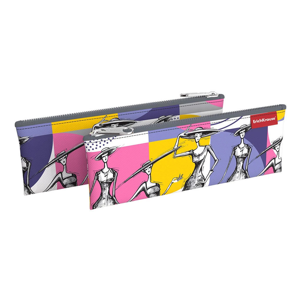 Пенал конверт Erich Krause® 220х90мм Fashion Sketch Пенал конверт Erich Krause® 220х90мм Fashion Sketch