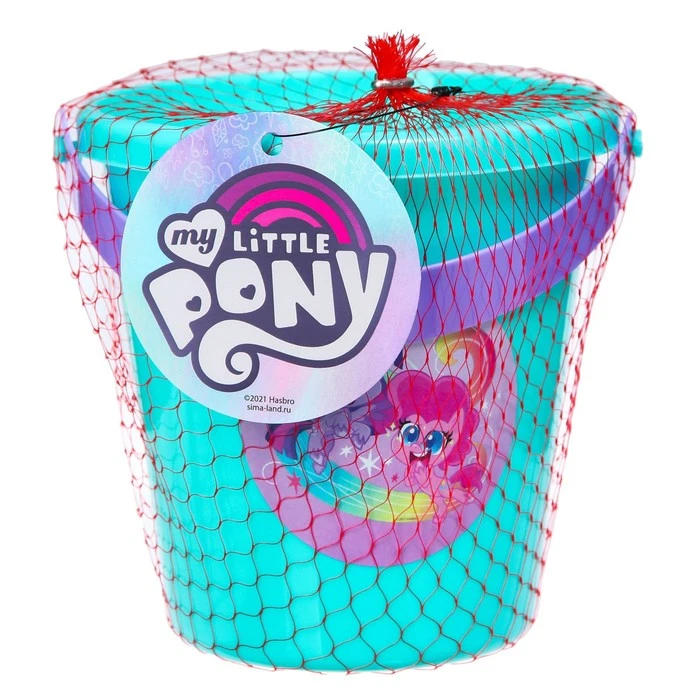Ведро для игры с песком, My little pony 1 л