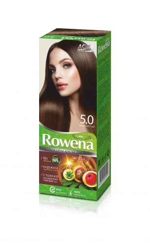 ROWENA Краска для волос "ROWENA SOFT SILK", тон 5.0 Тёмно-Русый (без