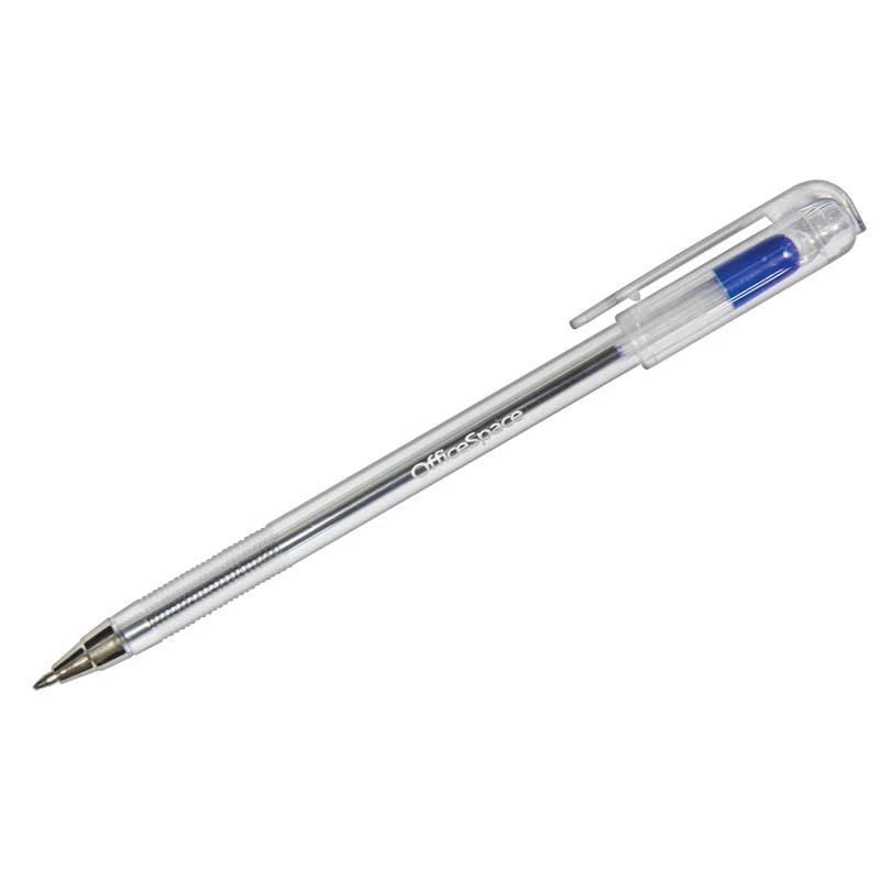 Ручка шариковая "OfficeSpace", синяя, 1мм: BP103BU_1286