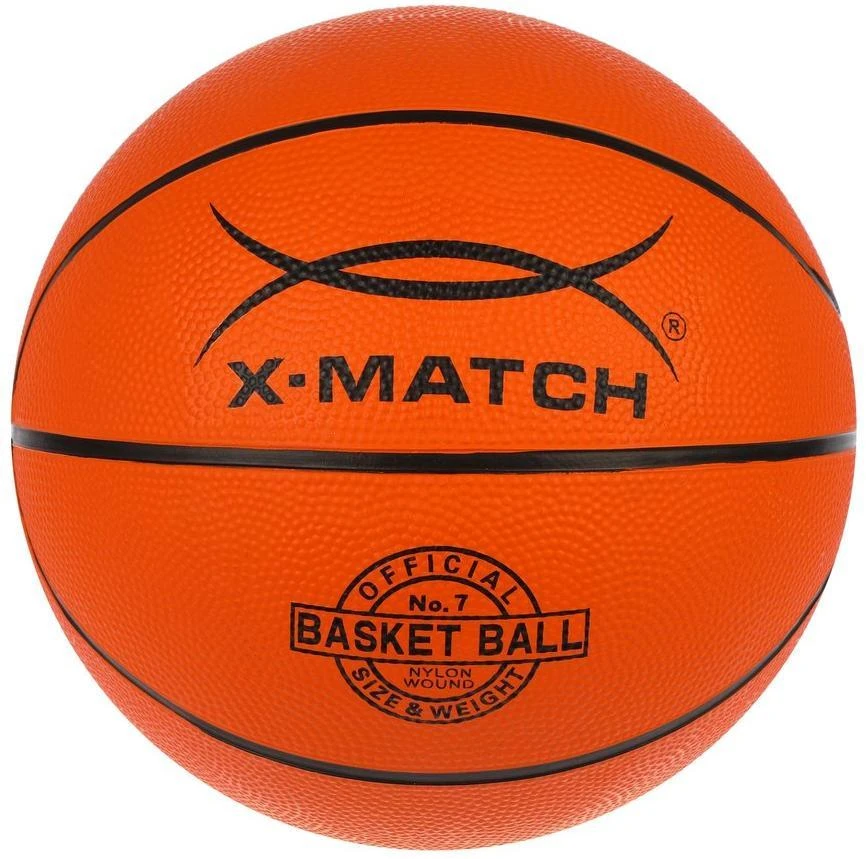 Мяч баскетбольный X-Match, размер 7, 600 г.