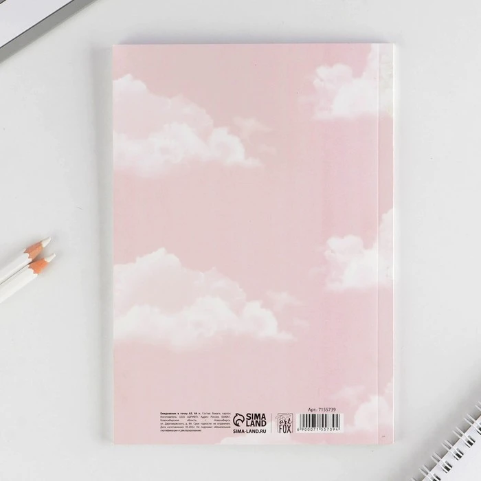 Ежедневник в точку «Мечтай и действуй» А5, 64 листа