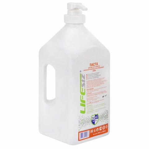 Паста очищающая для рук 2 л ЭЛЕН от сильных загрязнений (жир, битум,