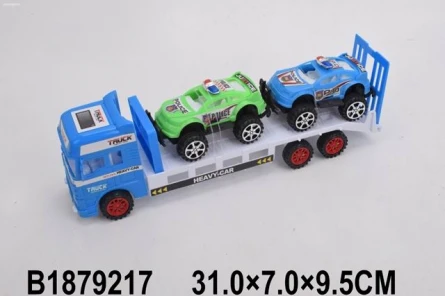 Машинка инерционная 31 см "ПОЛИЦЕЙСКИЙ АВТОВОЗ" (3 цвета) (2 машинки в Машинка инерционная 31 см "ПОЛИЦЕЙСКИЙ АВТОВОЗ" (3 цвета) (2 машинки в