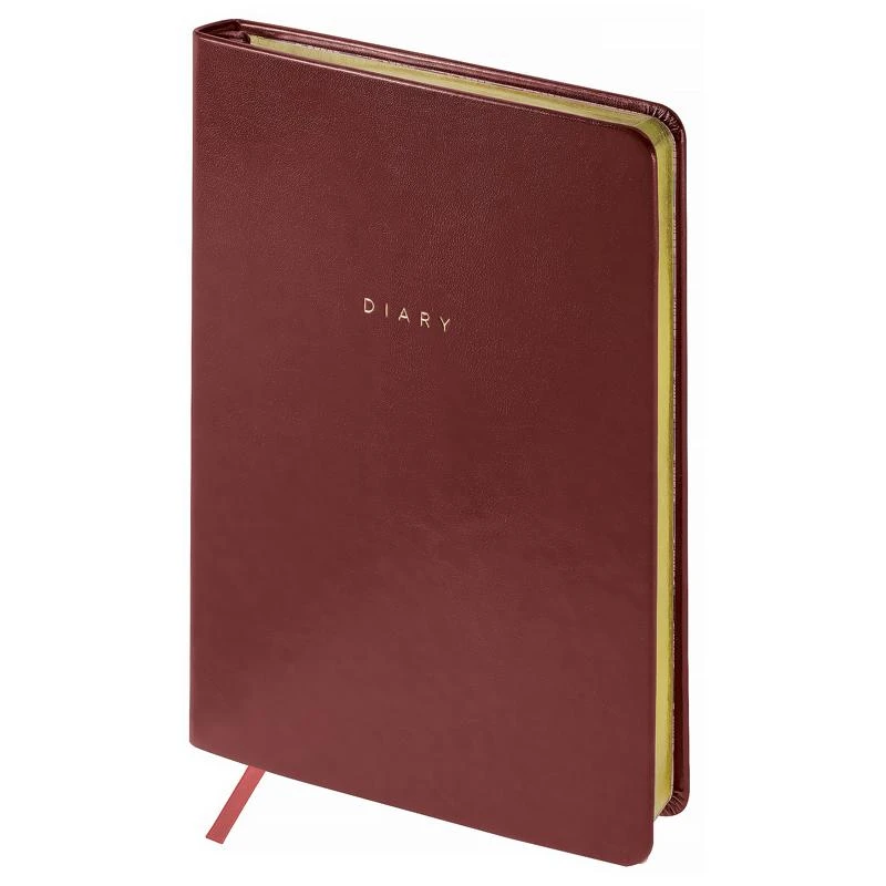 Ежедневник недатированный, A5, 136л., кожзам, OfficeSpace "Windsor",