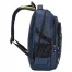 Рюкзак BRAUBERG TITANIUM универсальный, синий, желтые вставки, 45х28х18см,