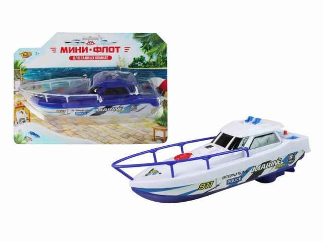 Катер (22 см) "Мини флот. Полиция 3" (арт.M1247-3)