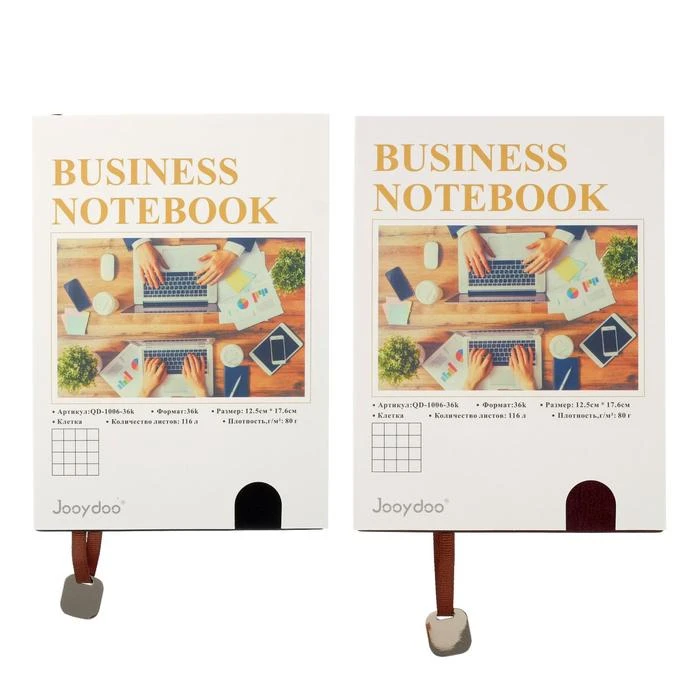 Ежедневник недатированный А6+,116 листов в клетку, обложка ПВХ ЛАЙТ,