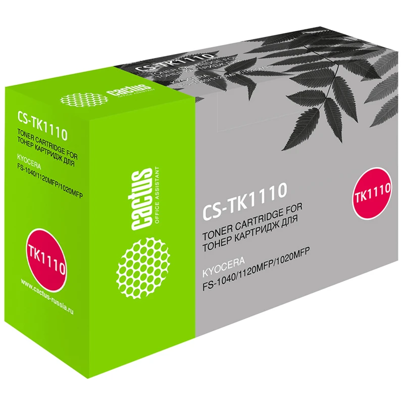 Картридж совм. Cactus TK-1110 черный для Kyocera FS 1020MFP/1040/1120MFP Картридж совм. Cactus TK-1110 черный для Kyocera FS 1020MFP/1040/1120MFP