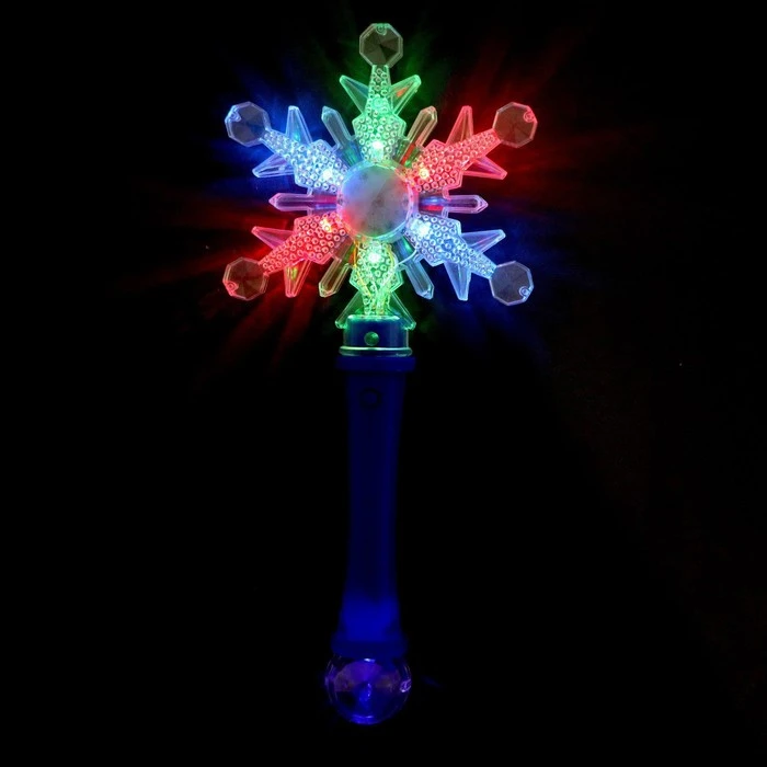Световой жезл «Снежинка 3», цвета МИКС