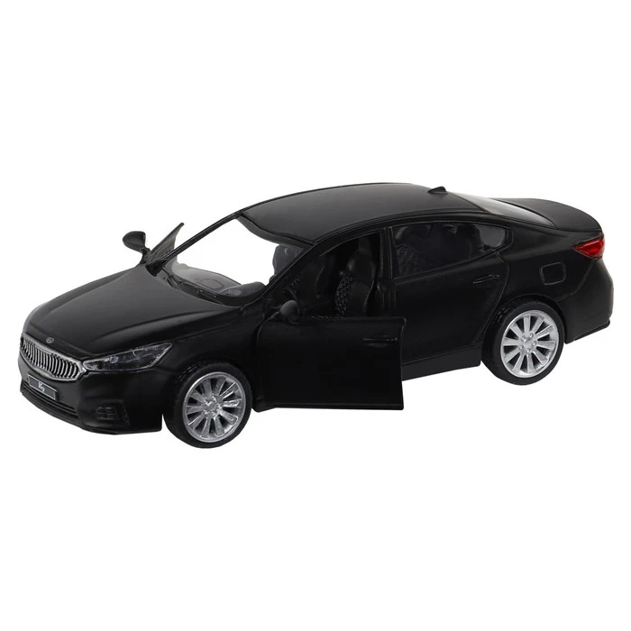 Машина металлическая KIA K7 1:41, черный, открываются двери, инерция