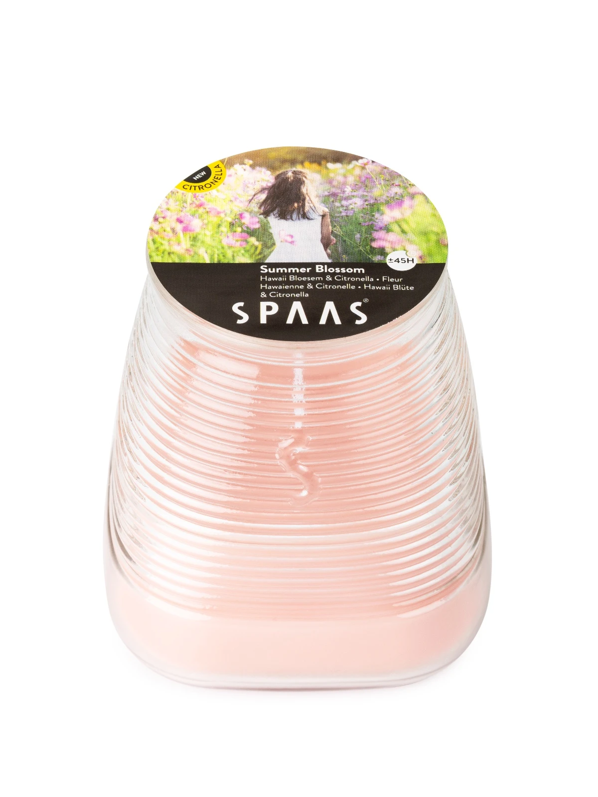 Свеча в стакане ЦИТРОНЕЛЛА ЛЕТНИЕ ЦВЕТЫ 9х9.8см 45ч Свеча в стакане ЦИТРОНЕЛЛА ЛЕТНИЕ ЦВЕТЫ 9х9.8см 45ч