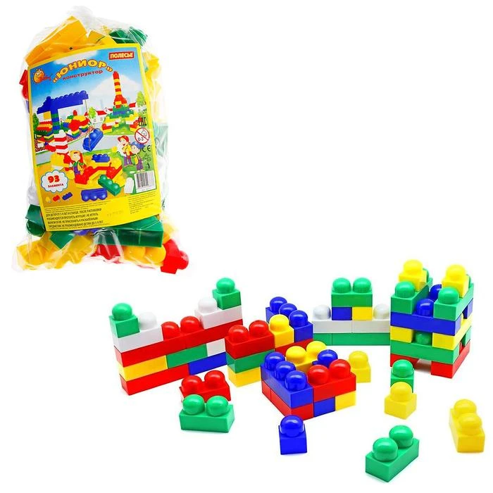 Конструктор «Юниор», 93 детали