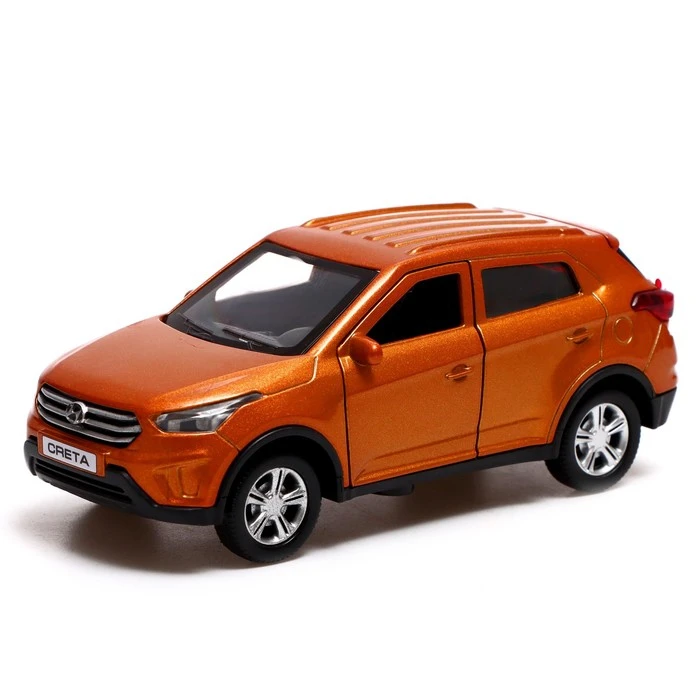 Машина металлическая Hyundai Creta/Skoda Yeti, 12 см, двери, багаж, инерция,