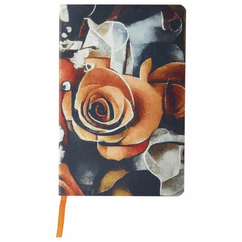 Ежедневник недатированный А5 (138х213 мм), BRAUBERG VISTA, под кожу, гибкий, 136