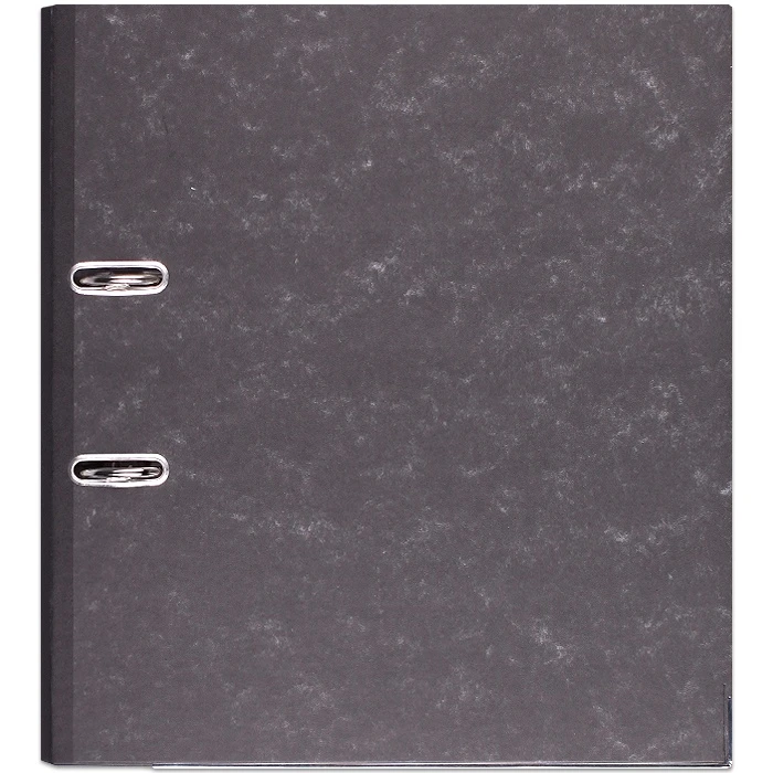 Папка-регистратор А4 картон. с металл. окантовкой (обложка ламин. картон под