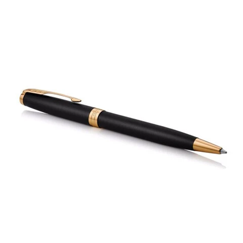 Ручка шариковая PARKER "Sonnet Core Matt Black GT", корпус черный