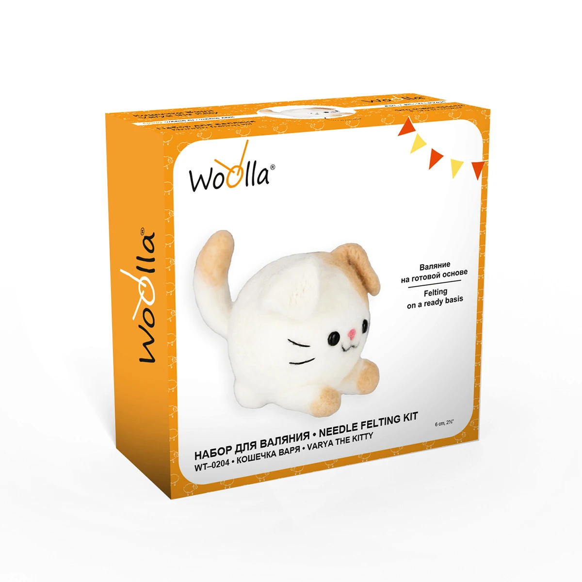 "Woolla" WT-0204 "Кошечка Варя" набор для валяния