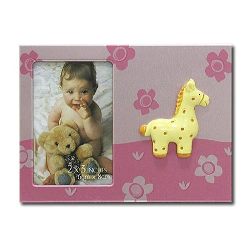 Фоторамка алюминиевая 6х8 baby poly toys, pink/40