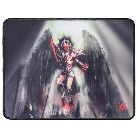 Коврик для мыши игровой DEFENDER Angel of Death M, ткань + резина, 360x270x3 мм,