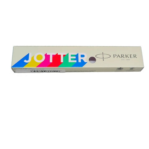 Ручка шариковая PARKER "Jotter Orig White", корпус белый, детали