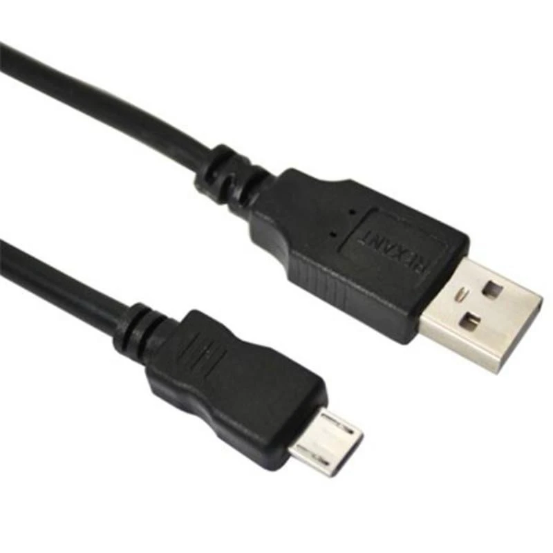 Кабель REXANT /18-1164-2/ USB A вилка - MicroUSB вилка 1,8м штр.  4601004002449