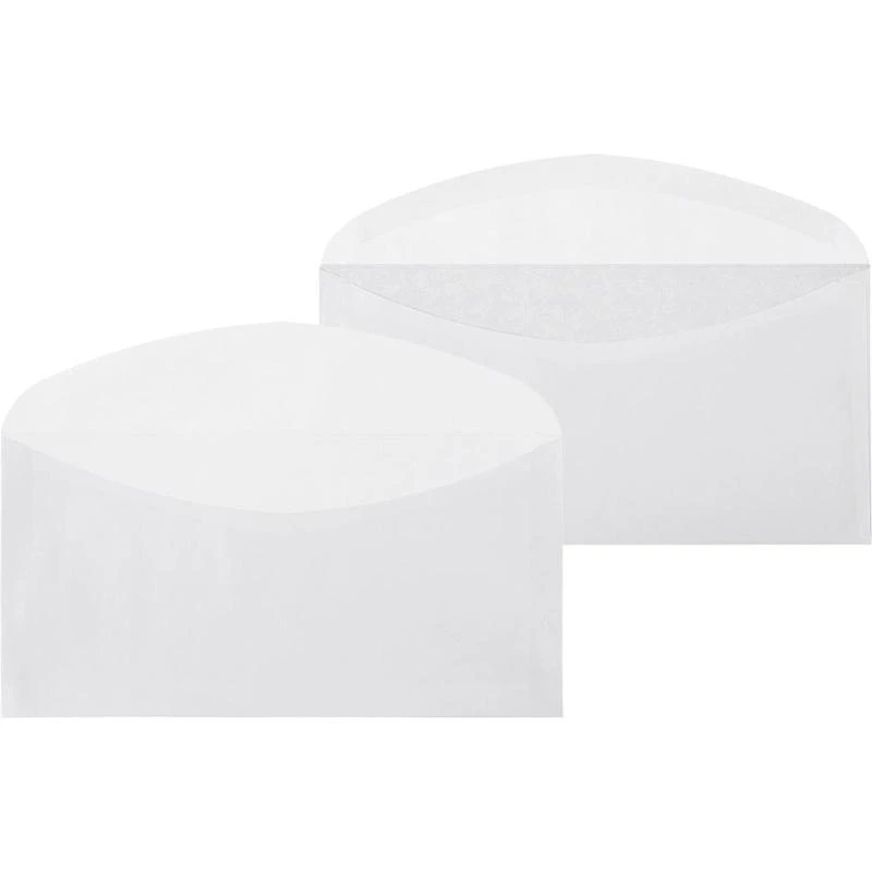 Конверты белый C65 декстрин/автомат 110х220 80г КОМУС 50 шт/уп