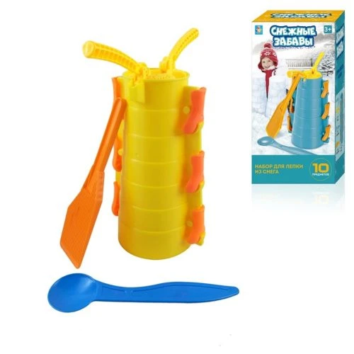 1TOY набор для лепки замков из снега