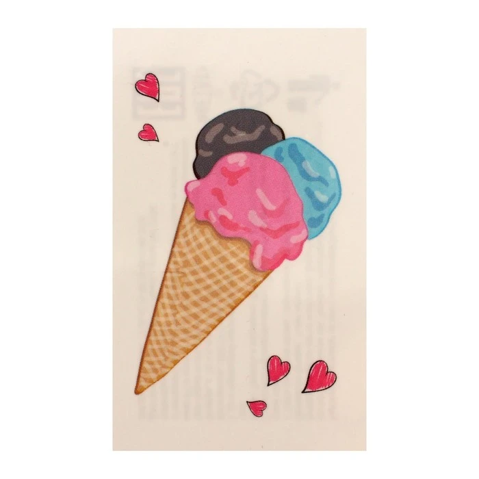 Набор красок с блёстками с раскрасками "Я люблю лето" + тату